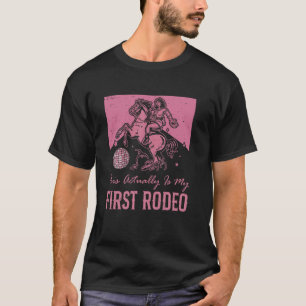 T-shirt Vintage Cowgirls Disco C'est En fait Mon Premier R
