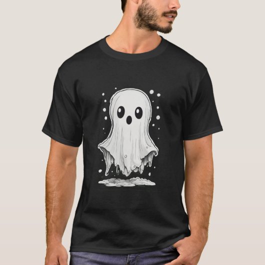 T-shirt Vintage Cutie Ghost Bubble (Devant)