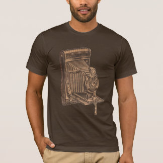 T-shirt vintage d'appareil-photo