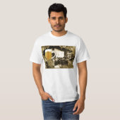T-shirt vintage de bière (Devant entier)