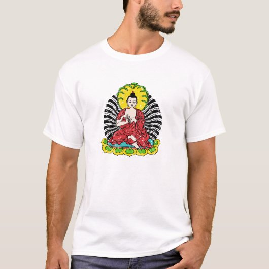 T-shirt vintage de Bouddha (Devant)