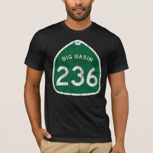 T-shirt (vintage) de CA HWY 236