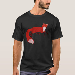 T-shirt vintage de conception de Fox