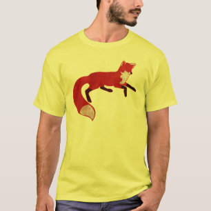 T-shirt vintage de conception de Fox