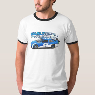 T-shirt vintage de course Ringer Conçu pour l'ap