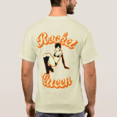 t-shirt vintage de la reine-fusée (Dos)