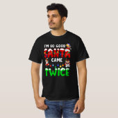 T-shirt Vintage de Noël inapproprié (Devant entier)