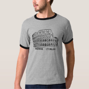 T-shirt vintage de Roma Italie