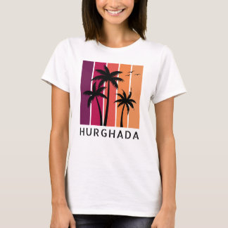 T-shirt Vintage de Sunset Hurghada féminin