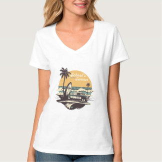 T-shirt Vintage de vacances d'été