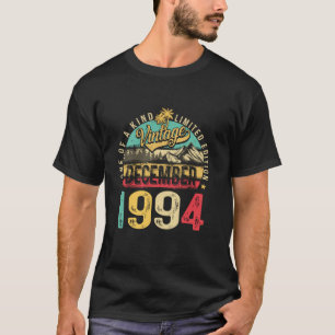 T-shirt Vintage Décembre 1994 30 Ans Cadeau Drôle Homme W