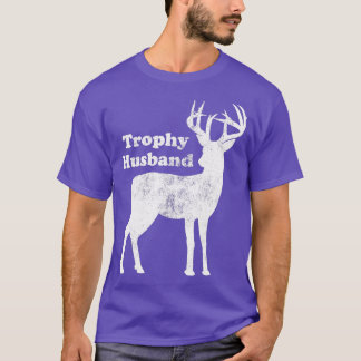 T-shirt Vintage Deer Hunting Husband Funny Mens Husbands D