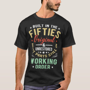T-shirt Vintage Des Années 1950 Construit Dans Les Années