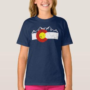 T-shirt Vintage des montagnes du Colorado
