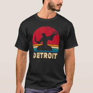 T-shirt Vintage Detroit Spirit Of Detroit Michigan Retro