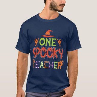 T-shirt Vintage d'Halloween Spookyeacher