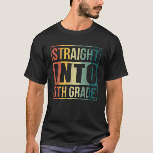 T-shirt Vintage Directement En 5E Année Enseignant Wi-Fi É