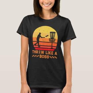 T-shirt Vintage Discus Thrower Sports Classic Disc Golf Li