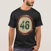 T-shirt Vintage Distressed Number 46 (Devant)