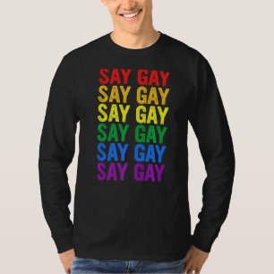 T-shirt Vintage Dites Gay Nous Dit Gay Floride Lgbt Pride