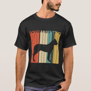 T-shirt Vintage Dogo Argentino