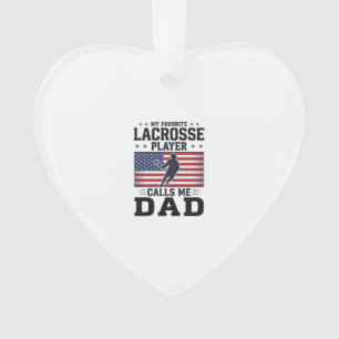 T-shirt vintage drapeau américain Funny Lacrosse P