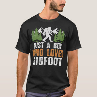 T-shirt Vintage drôle graphique juste un garçon qui aime B