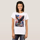 T-shirt Vintage Eagle Patriot (Devant entier)