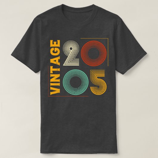 T-shirt Vintage édition limitée 2005 (Design devant)