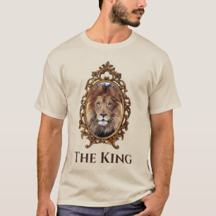 T-shirt Vintage Élégant Brown Lion King Retro Pads