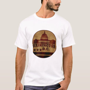 T-shirt Vintage Élégant Washington DC