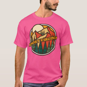 T-shirt Vintage Emory Virginia Mountain Randonnée souvenir