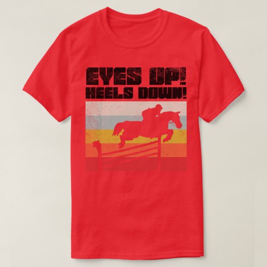 T-shirt Vintage équitation (Design devant)
