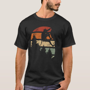 T-shirt Vintage escalade de la salle de rochers en escalad