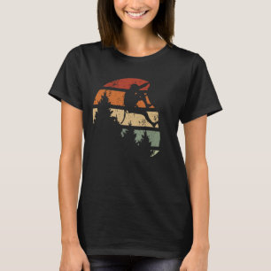 T-shirt Vintage escalade de la salle de rochers en escalad