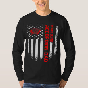 T-shirt Vintage États-Unis American Flag Worlds Okayest Ac