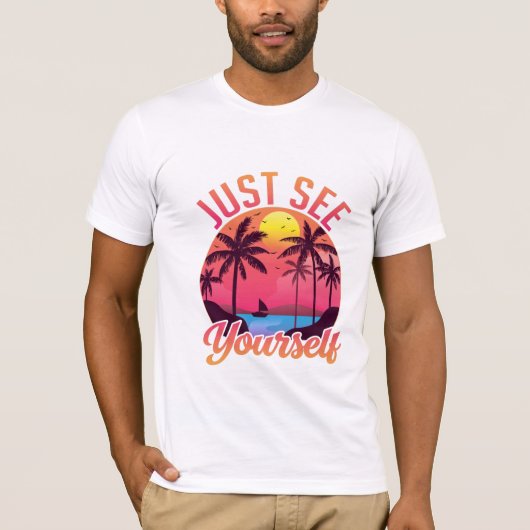 T-shirt vintage étéT-shirt (Devant)