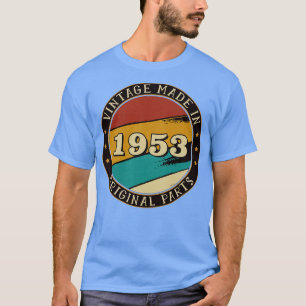 T-shirt Vintage Fabriqué En 1953 Pièces Originales