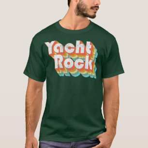 T-shirt Vintage Fade Yacht Rock Party Boat Cadeau