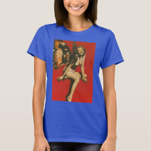 T-shirt vintage Fairy Burnout Ladies