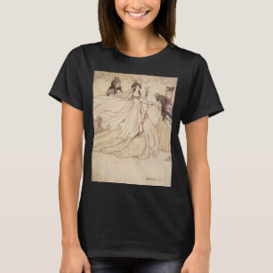 T-shirt Vintage Fairy Tales, Cinderella by Arthur Rackham
