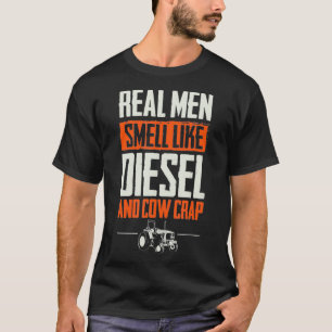 T-shirt Vintage Farmer Men Tractor Venin Boys