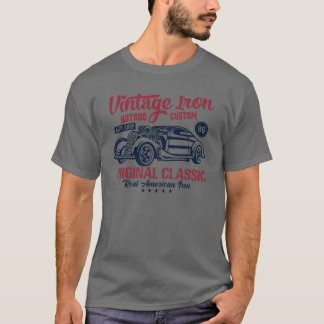 T-shirt Vintage fer d'origine classique