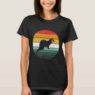 T-shirt Vintage Ferret Retro
