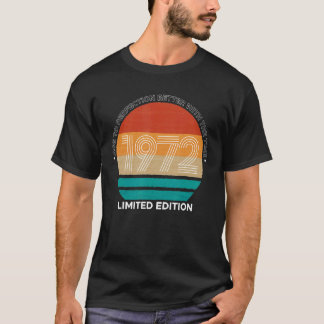 T-shirt Vintage fête du 50e anniversaire 1972