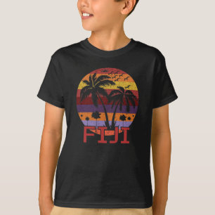 T-shirt Vintage Fiji Summer Beach Travel