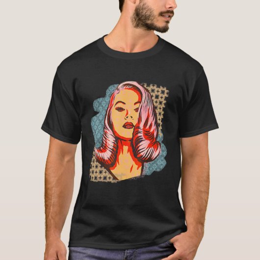 T-shirt Vintage fille (Devant)