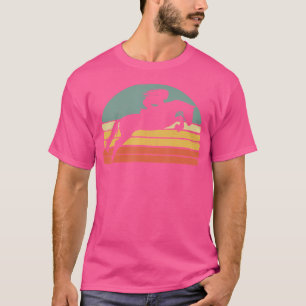 T-shirt Vintage Filles Cheval équitation Vêtements Cheval