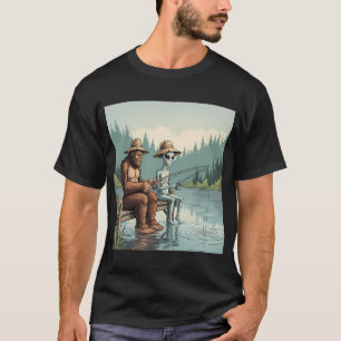 T-shirt Vintage Fish Want Me Women Fear Me