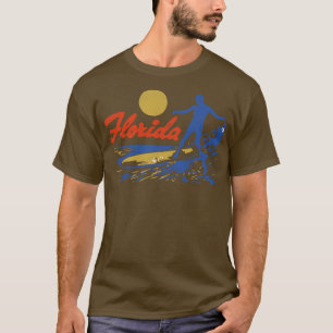 T-shirt Vintage Florida Surfing Voyage Souvenir
